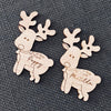 Personalised Christmas Reindeer Gift Tag Ornament