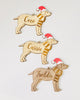 Personalised Christmas Dog Ornament - Labrador