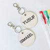 Personalised Bag Tag Key Ring