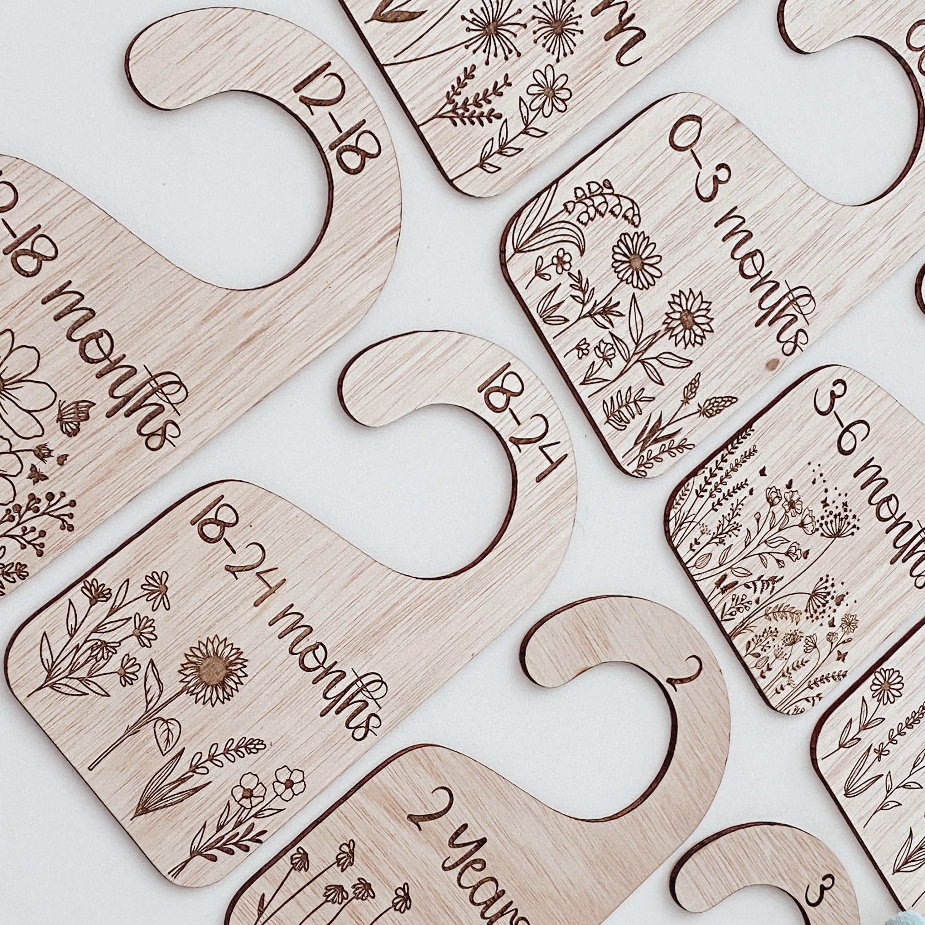 Wildflower Baby Wardrobe Dividers