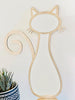 Sitting Cat Mirror - Children's Bedroom Wall Art