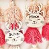 Personalised Christmas Cat Ornament