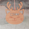 Personalised Christmas Cat Ornament