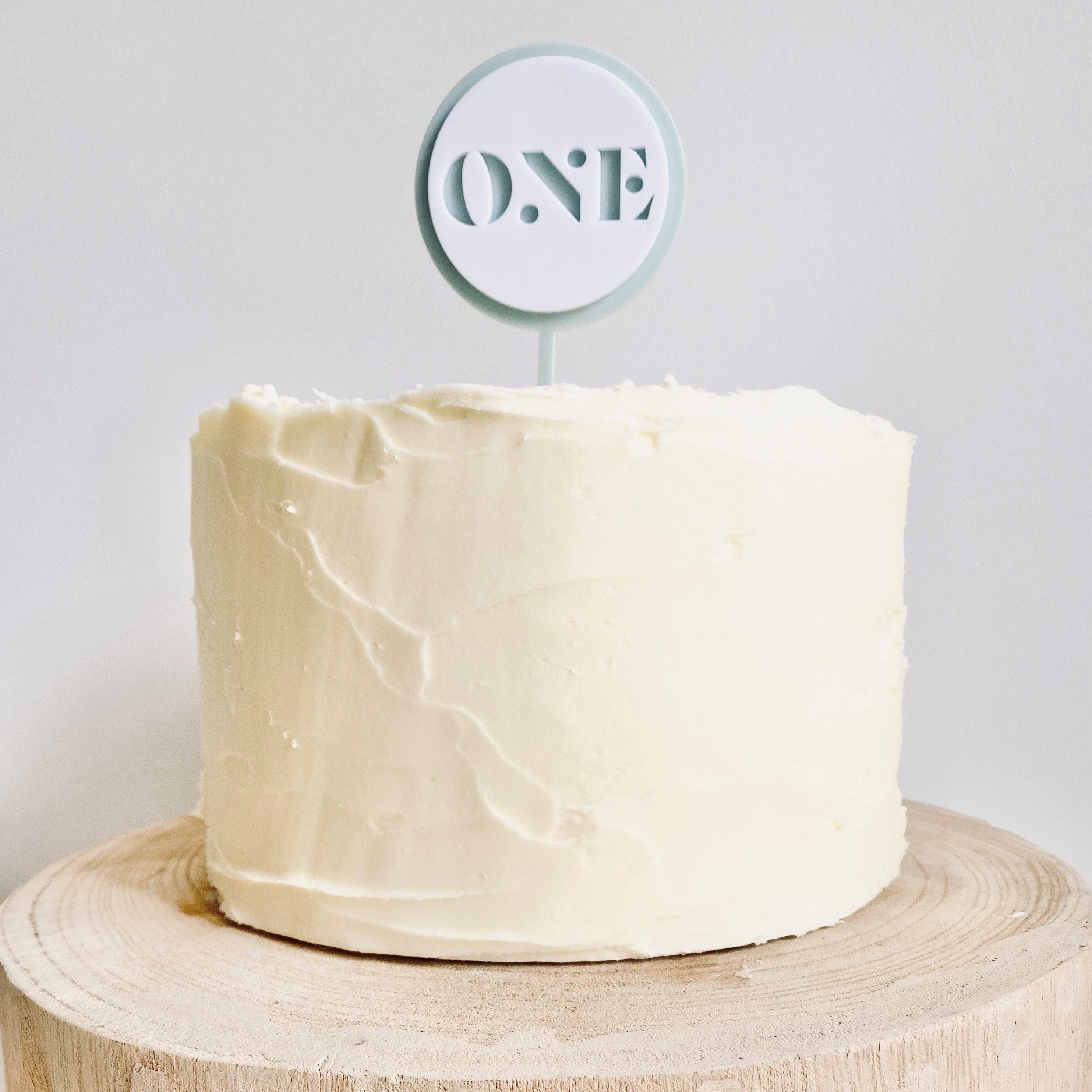 Circle Number Cake Toppers