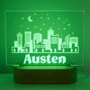 Cityscape Personalised Night Light