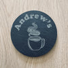 Personalised Slate Coaster - Coffee