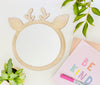 Deer Mirror - Children's Bedroom Wall Art