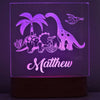 Dinosaur Personalised Night Light