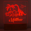 Dinosaur Personalised Night Light