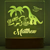 Dinosaur Personalised Night Light