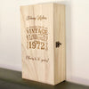 Personalised Wine Box - 50th Birthday Wine Box