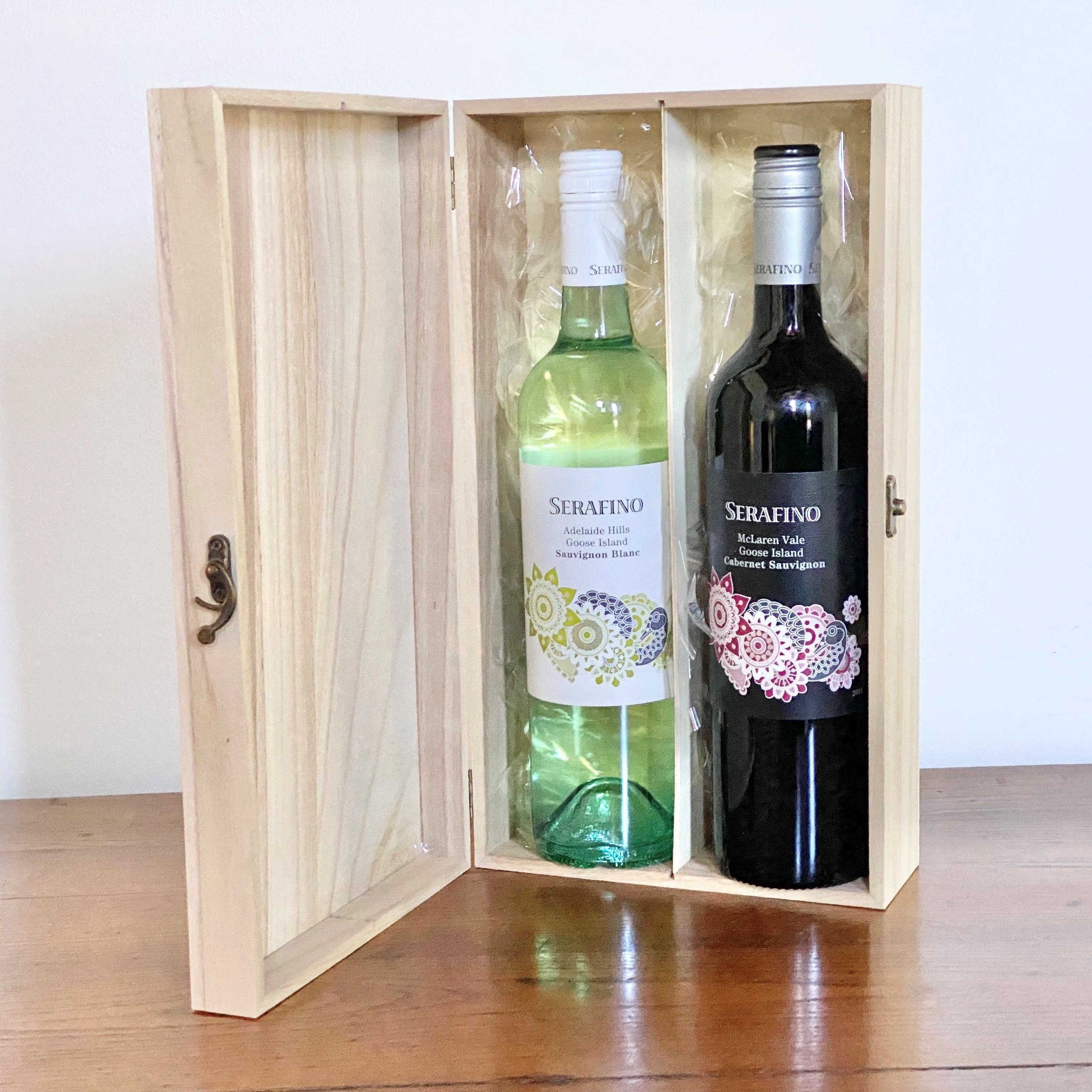 Personalised Wine Box - 50th Birthday Wine Box