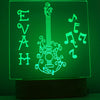 Guitar Personalised Night Light