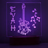 Guitar Personalised Night Light