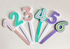 Number Cake Toppers