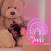 Boho Rainbow Personalised Night Light