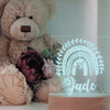 Boho Rainbow Personalised Night Light