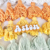 Personalised Retro Keyring Bag Tag