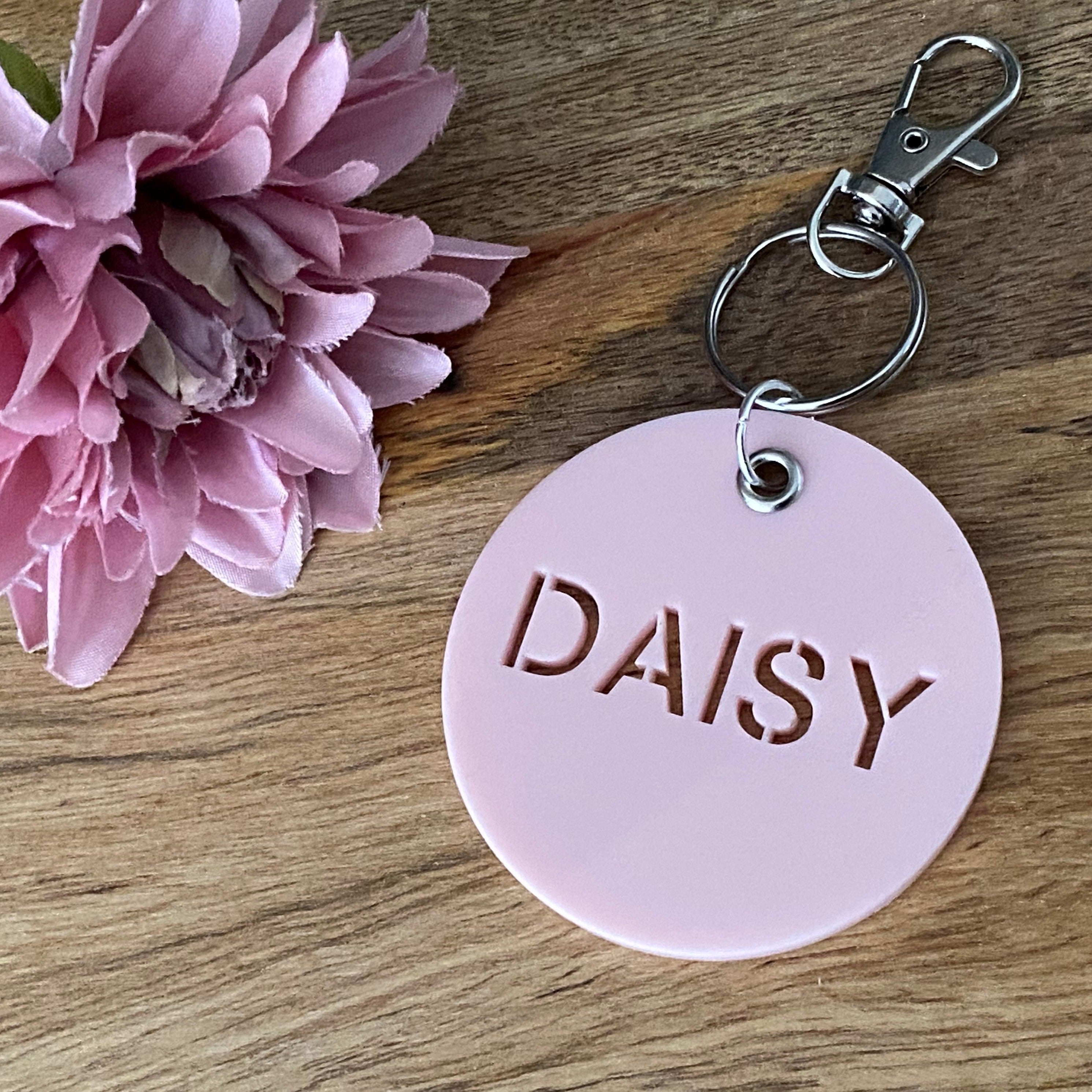 Personalised Bag Tag Key Ring