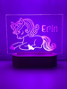 Unicorn Personalised Night Light