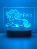 Unicorn Personalised Night Light